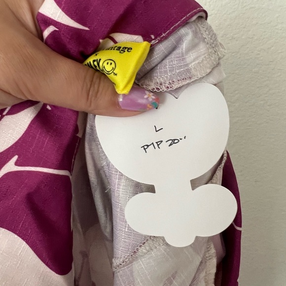 Unique Vintage X Smiley | Purple Wrap Top - Picture 4 of 10